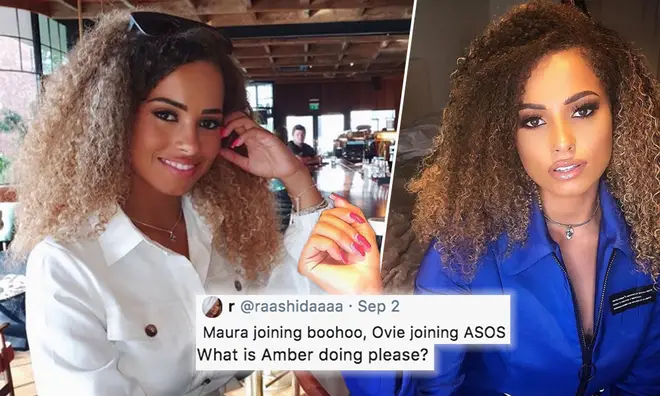 Amber Gill claps back claims she hasn't done anything since Love Island