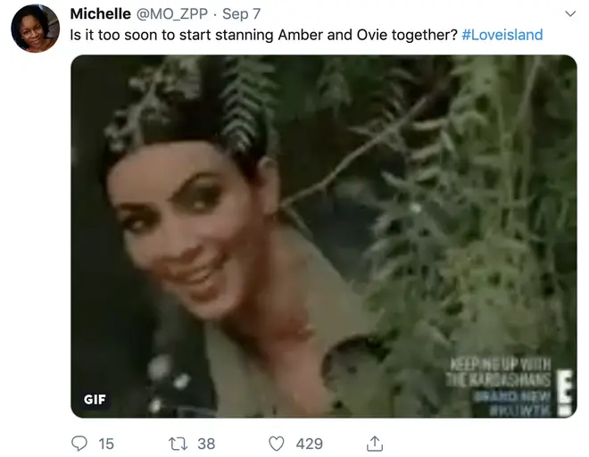 Amber Likes Tweet About Her And Ovie