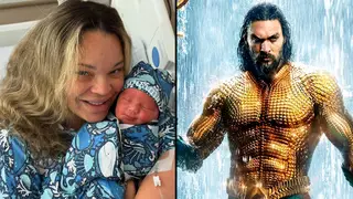 Why did Trisha Paytas name her baby Aquaman?