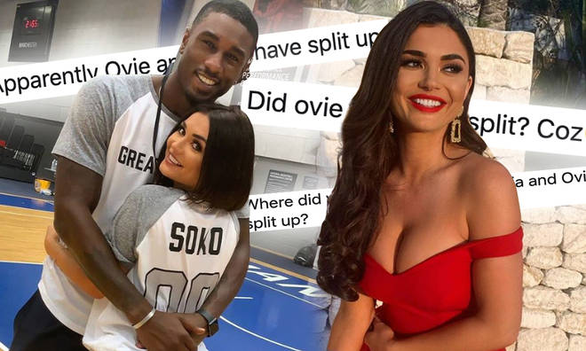 Ovie Soko and India Reynolds had to deny claims they've split