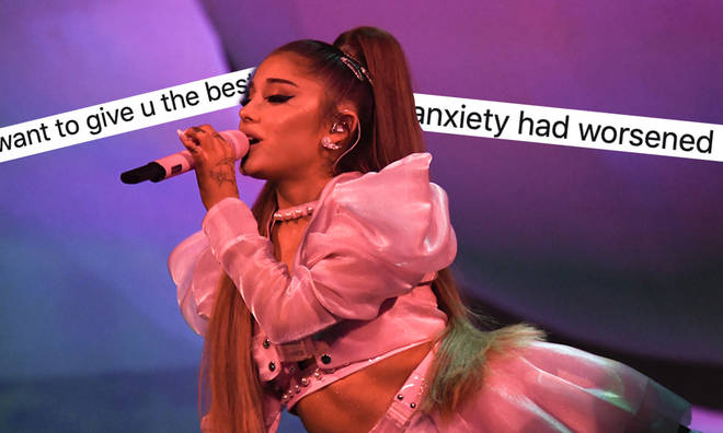 Ariana Grande responded to a fan after cancelling her meet and greet