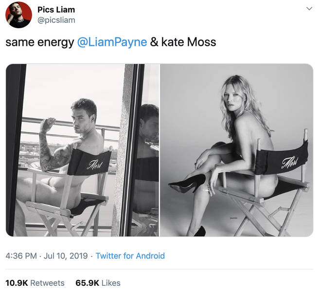 Liam Payne naked photoshoot