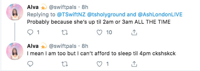 Taylor Swift fans relate to her love of sleep