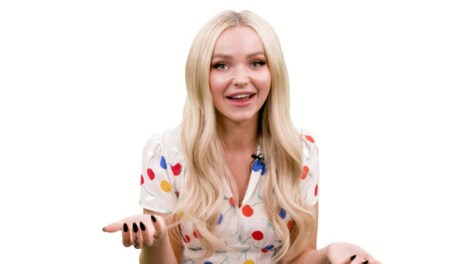 Dove Cameron takes part in 'Draw My Story'