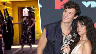Shawn Mendes and Camila Cabello wore masks to hide from photographers