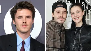 Cruz Beckham has 'liked' some memes about his mum 'hijacking' Brooklyn's first dance with his wife