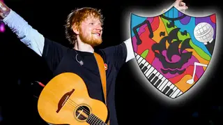 Ed Sheeran has designed the Blue Peter music badge