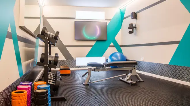 The Circle 2019 gym room