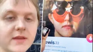 Lewis Capaldi is giving tickets to anyone who matches him on Tinder
