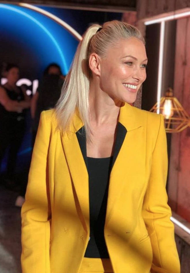 Emma Willis rocked a blonde ponytail on The Circle launch night
