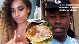 Amber Gill was brought pancakes by Tyler, The Creator