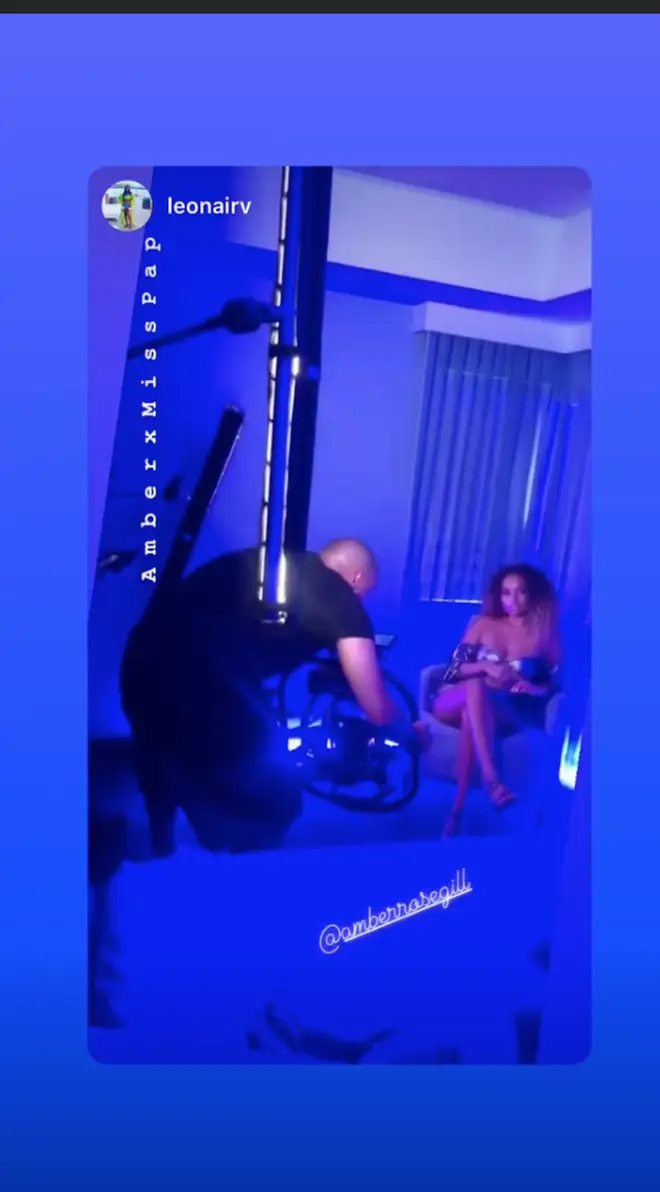 Amber Gill posts BTS shots of latest MissPap campaign