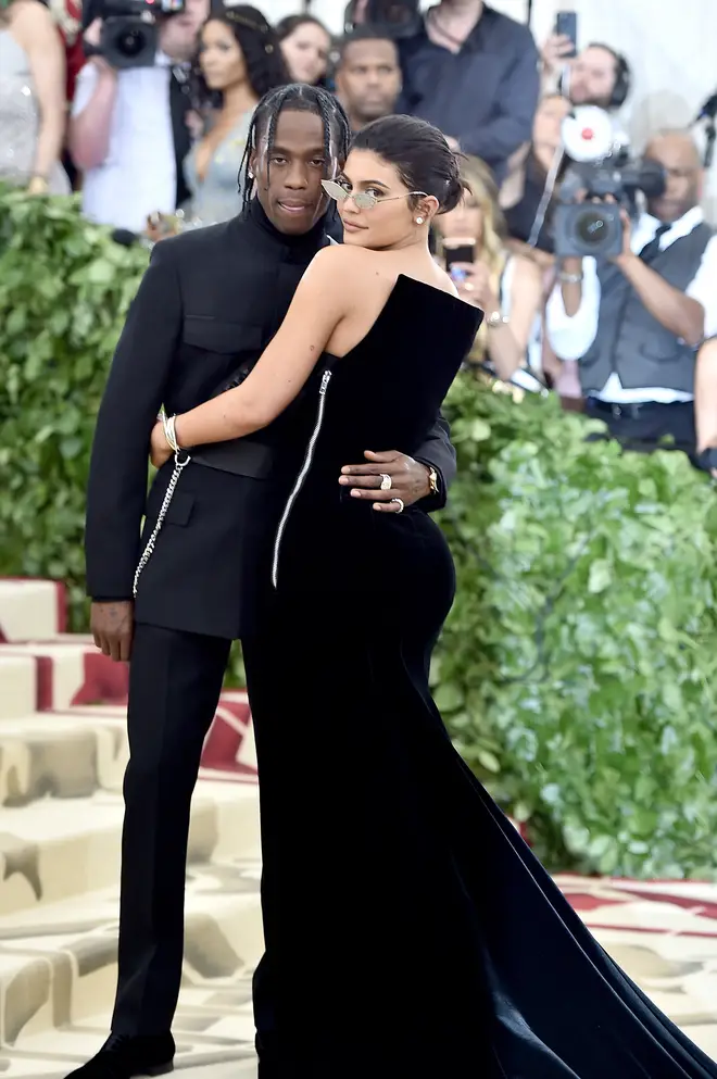 Kylie Jenner and Travis Scott made their red carpet debut at the Met Gala 2018