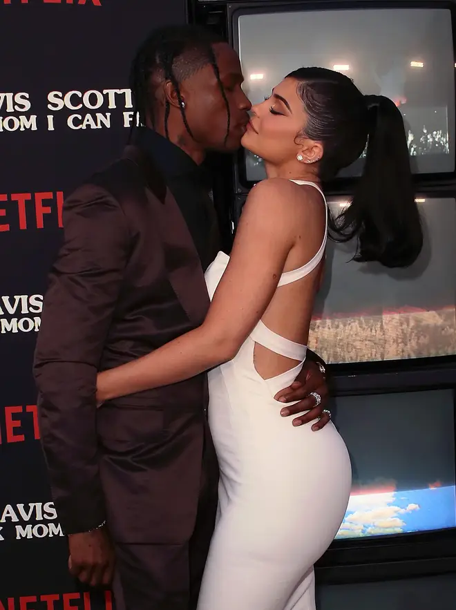 Travis Scott and Kylie Jenner looked so loved up at his Netflix premiere