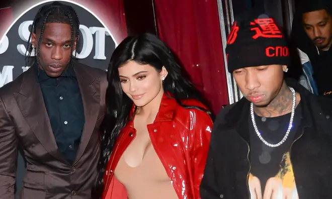 Kylie Jenner was seen heading to ex Tyga's studio