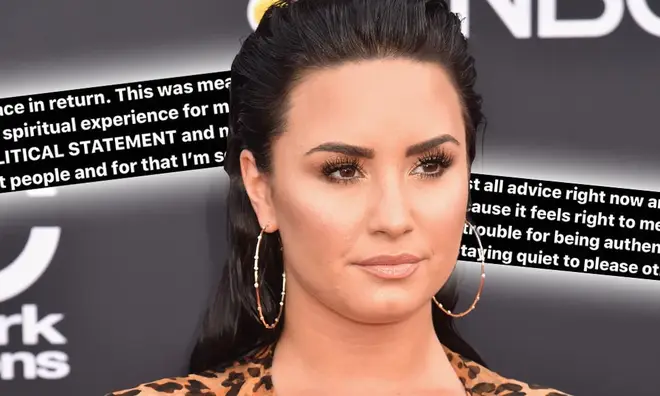 Demi Lovato apologised to those offended by her trip to Israel