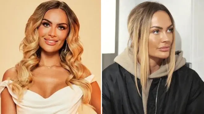MAFS UK's Amy Kenyon promo image in 2023 and pictured on the show.