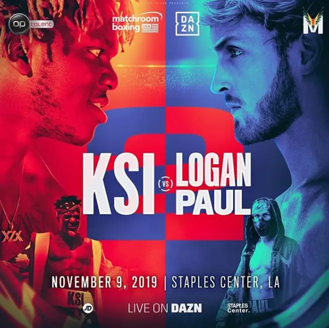 KSI and Logan Paul's rematch in November