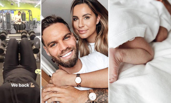 Jess Shears and Dom Lever have welcomed their first baby