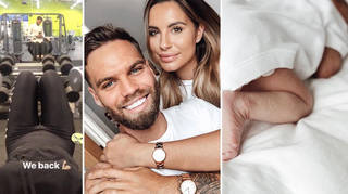Jess Shears and Dom Lever have welcomed their first baby