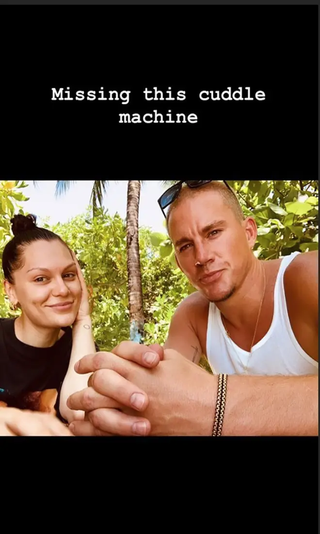 Jessie J called Channing her "cuddle monster"