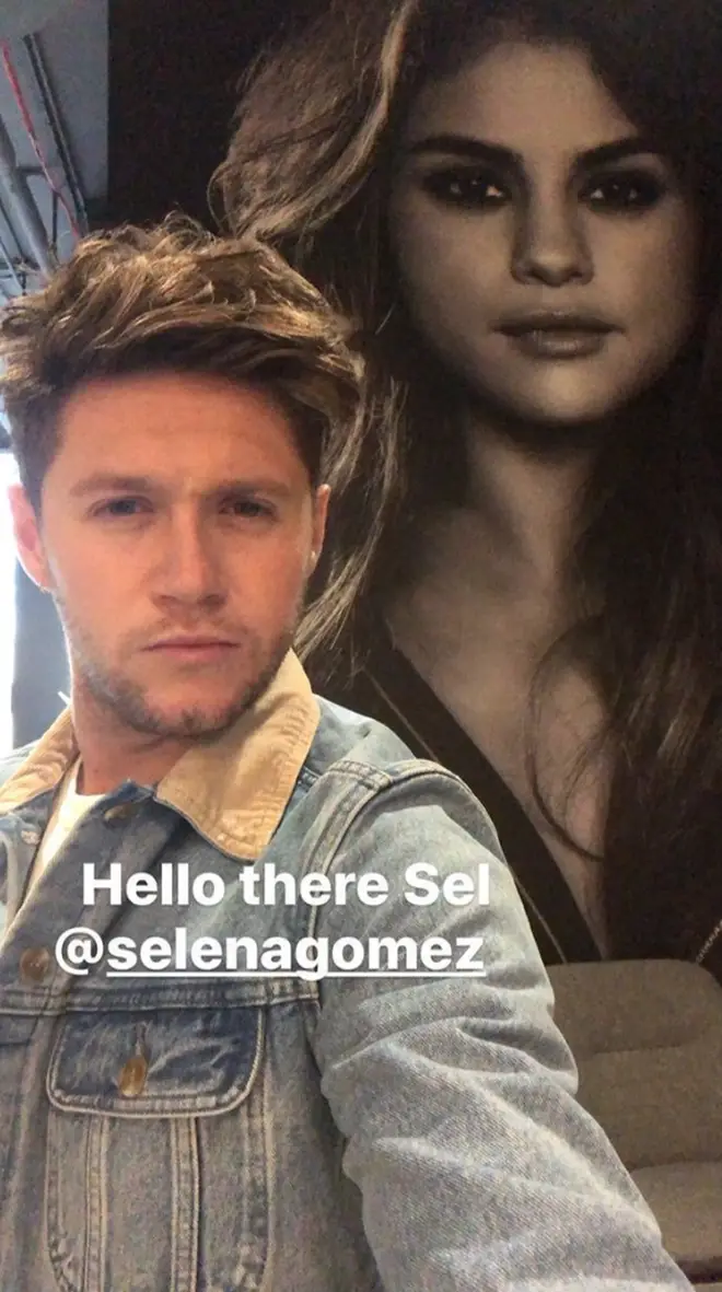 Niall Horan posts about Selena Gomez to his Instagram