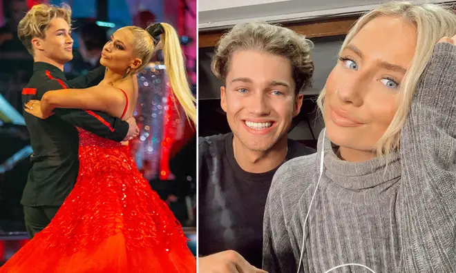AJ Pritchard and Saffron spark Strictly dating rumours