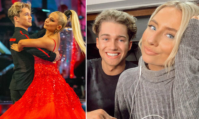 AJ Pritchard and Saffron spark Strictly dating rumours