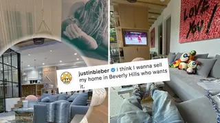 Justin Bieber's trying to sell his and Hailey's Beverly Hills home on Instagram