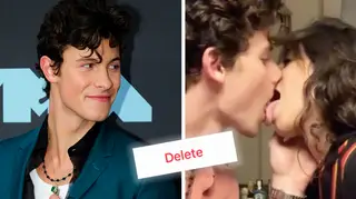 Shawn Mendes gets rid of viral video kissing Camila Cabello