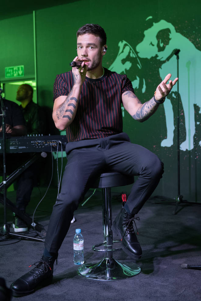 Liam Payne Performs At The Launch Of The HMV Vault