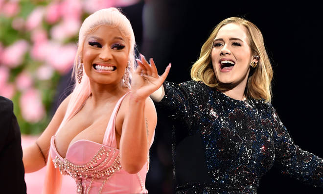 Adele and Nicki Minaj are not working together after all