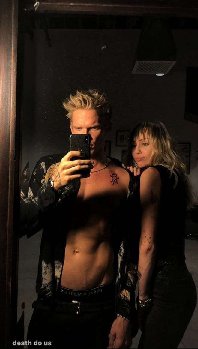 Cody Simpson showed things are serious with Miley Cyrus