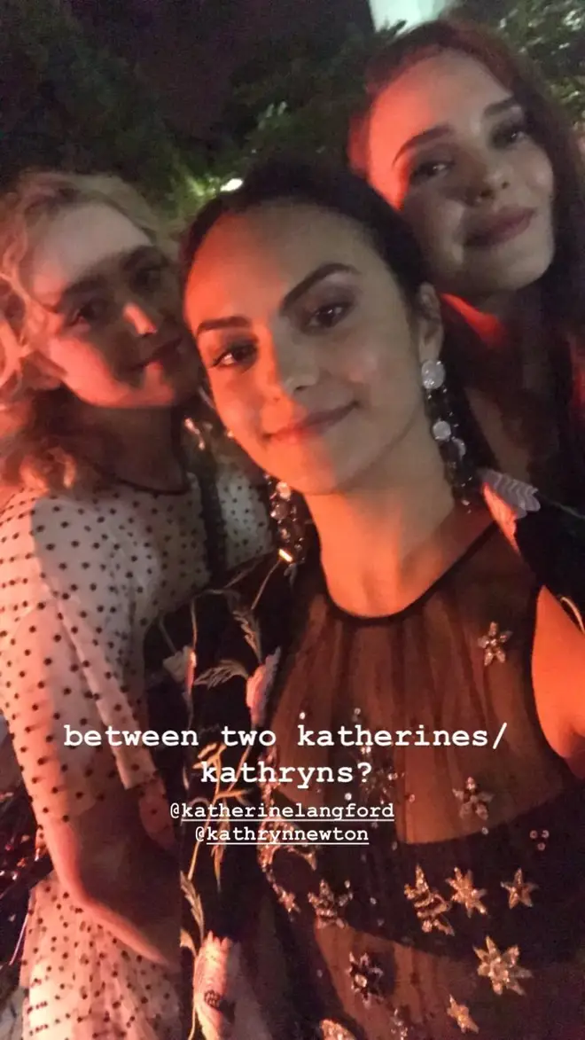 Kathryn Newton, Camila Mendes & Katherine Langford