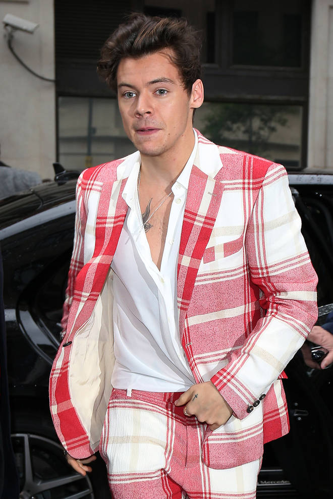 Harry Styles' red checked suit is a firm favourite outfit amongst fans