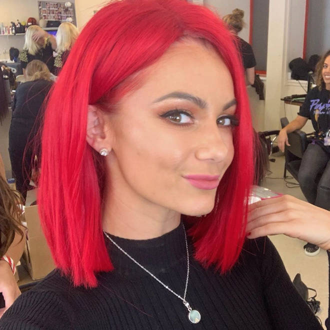 Dianne Buswell is experimenting with short hair