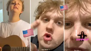 Lewis Capaldi really wants to go to number 1 in the USA