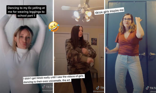TikTok Girls Dancing To Voicemails From Their Toxic Exes Is Seriously Funny  And... - Capital