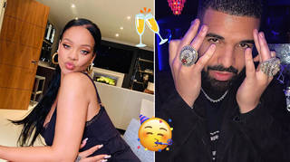 Rihanna reunited with Drake at his birthday party