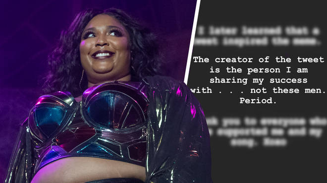 Lizzo wrote a message to those accusing her of stealing lyrics for 'Truth Hurts'