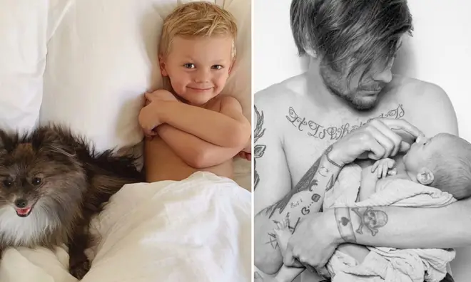 Louis Tomlinson shares his son Freddie with Briana Jungwirth.