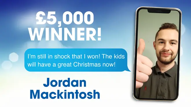 £5,000 winner