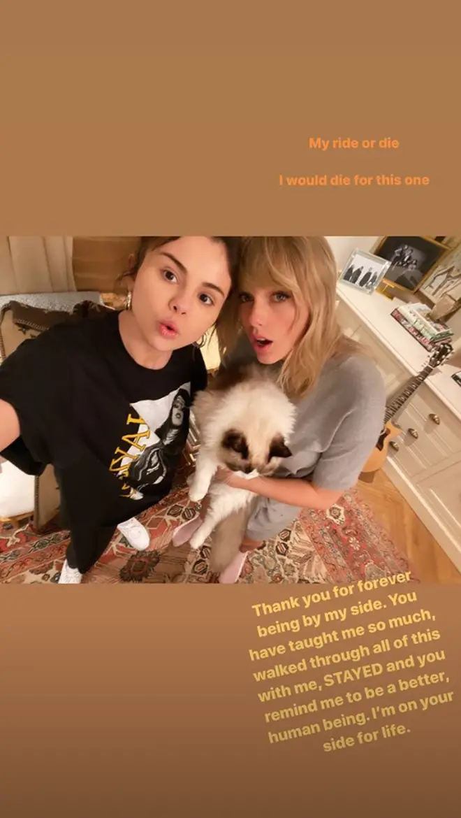 Taylor Swift gets an appreciation post from BFF Selena Gomez