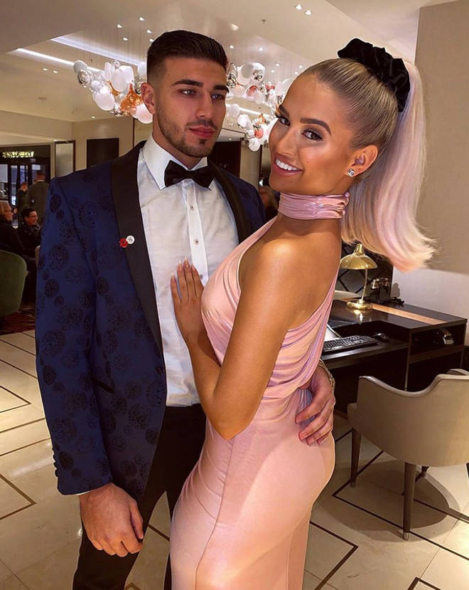 Tommy Fury and Molly-Mae Hague at the Pride of Britain Awards