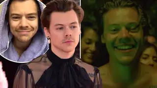 Harry Styles revealed how he got so shiny for 'Lights Up'