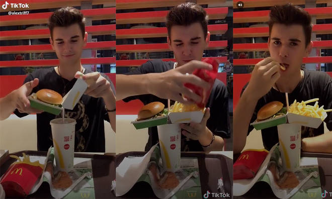 How to get your McDonald's meal into a tower