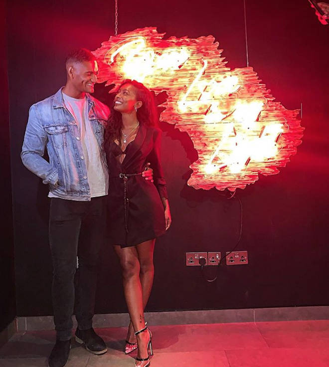 Jourdan Riane and Danny Williams on their first night out of the villa