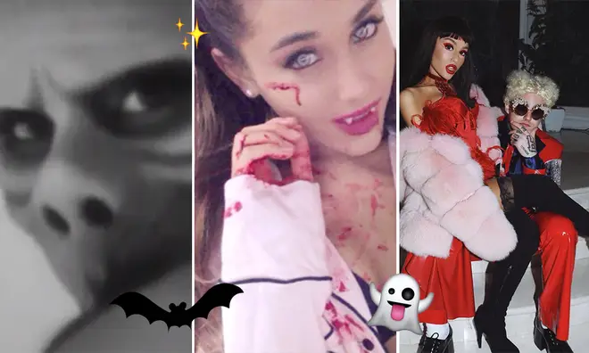 Ariana Grande has debuted a variety of iconic costumes