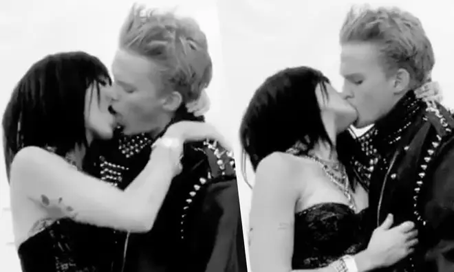 Miley Cyrus & Cody Simpson pack on a load of PDA during Halloween