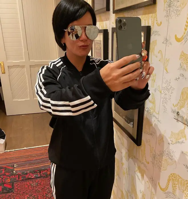 Lily Allen looked amazing as Kris Jenner for Halloween